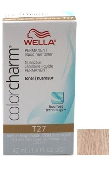 WELLA - COLOR CHARM_Color Charm T27 Medium Beige Blond_Cosmetic World